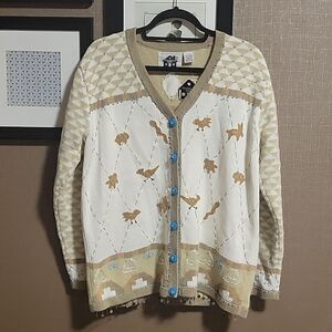 Storybook Knits Southwestern Animals Cardigan